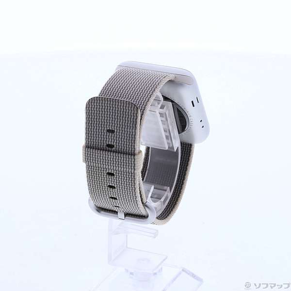 Apple Watch2 42mmシルバーアルミ/パールナイロン