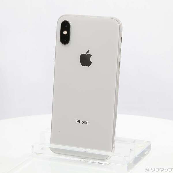 中古】iPhoneXS 64GB シルバー MTAX2J／A SoftBankロック解除SIMフリー