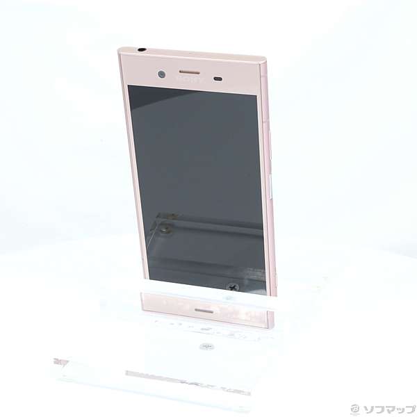 中古】Xperia XZ1 64GB ヴィーナスピンク 701SO SoftBankロック解除SIM