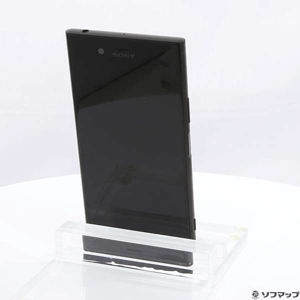 中古】Xperia XZ1 64GB ブラック 701SO SoftBankロック解除SIMフリー 