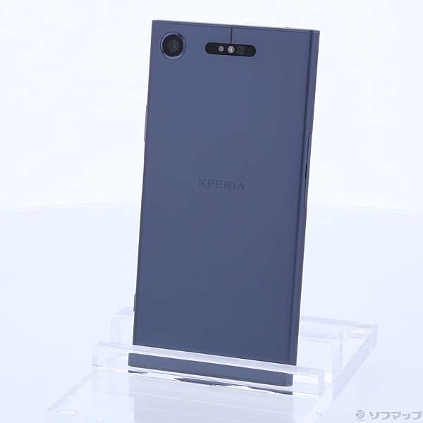 中古】Xperia XZ1 64GB ブラック 701SO SoftBankロック解除SIMフリー