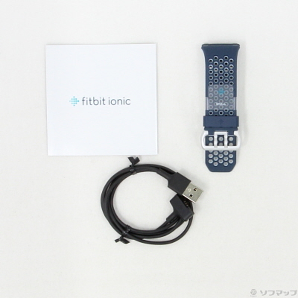 中古】〔展示品〕 Fitbit Ionic adidasエディション FB503WTNV-CJK ...