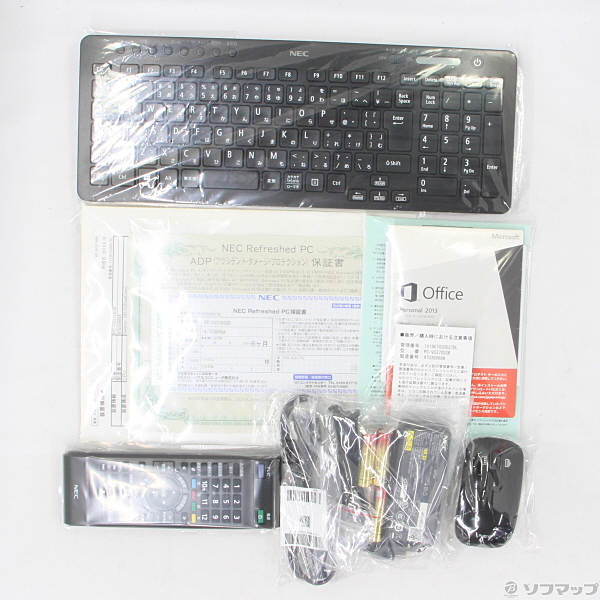 VALUESTAR S PC-VS370SSB ファインブラック 〔NEC Refreshed PC〕 〔Windows 8〕 〔Office付〕  ≪メーカー保証あり≫ ◇07/01(水)値下げ！