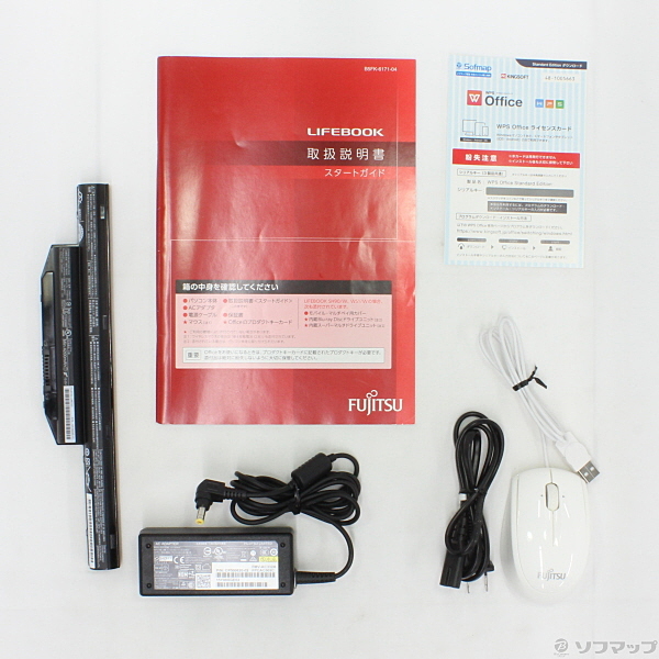 中古】LIFEBOOK AH42／X FMVA42XW アーバンホワイト 〔Windows 10