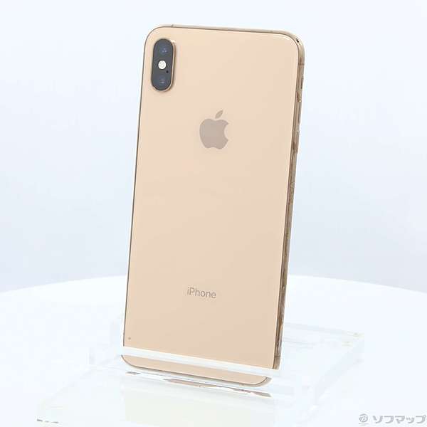 中古】iPhoneXS Max 64GB ゴールド NT6T2J／A SoftBankロック解除SIM ...