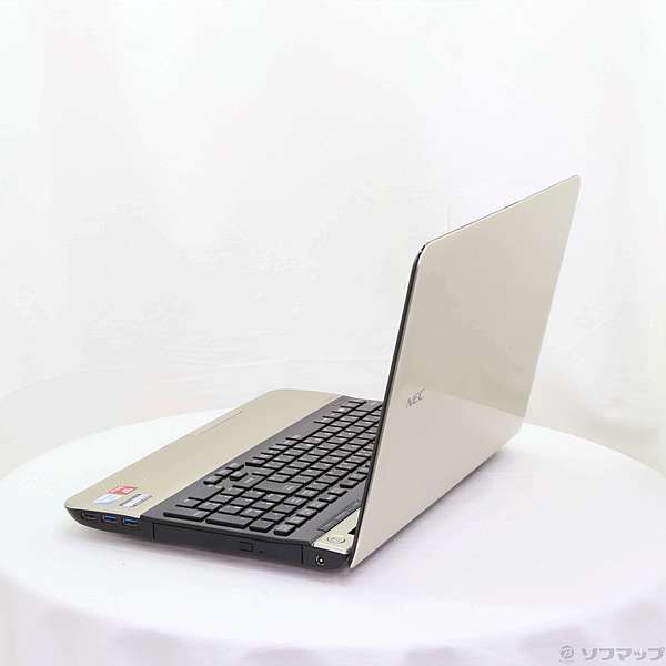 Wi-Fi有 NEC ノートパソコン PC-LS150JS1TG 金色 15.6型 中古良品 