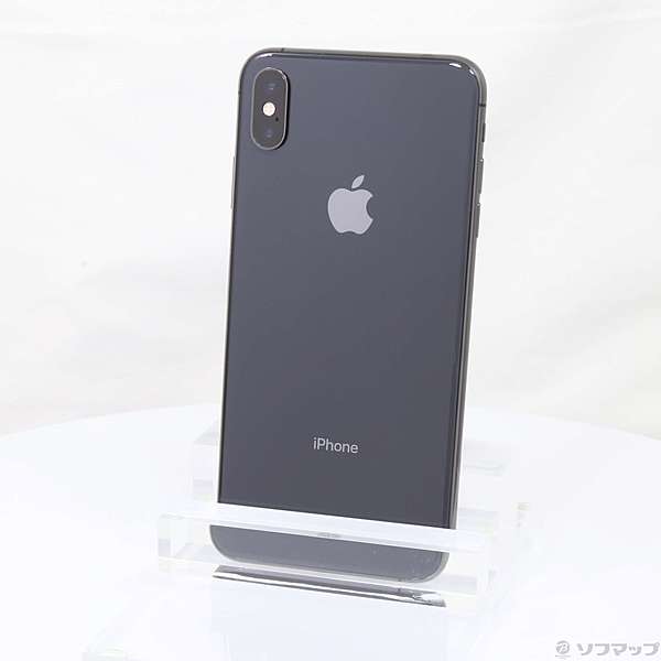 中古】iPhoneXS Max 64GB スペースグレイ NT6Q2J／A SIMフリー