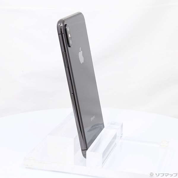 中古】iPhoneXS Max 64GB スペースグレイ NT6Q2J／A SIMフリー