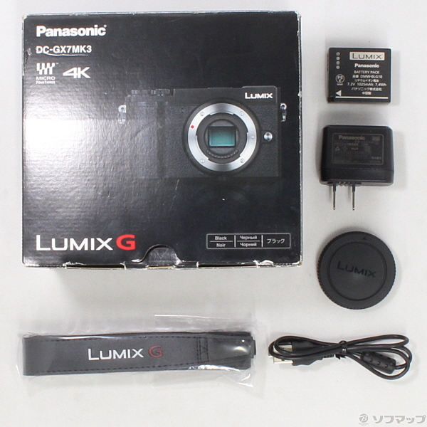 中古】LUMIX DC-GX7MK3 ボディ ブラック [2133020305362] - リコレ！|ソフマップの中古通販サイト