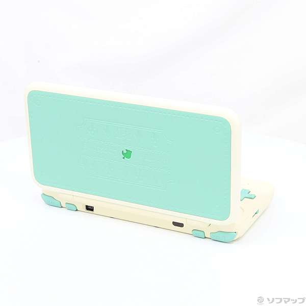 中古】Newニンテンドー2DS LL とびだせ どうぶつの森 amiibo+パック