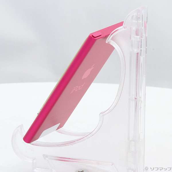 中古】iPod nano第7世代 メモリ16GB ピンク MKMV2J／A [2133020367995