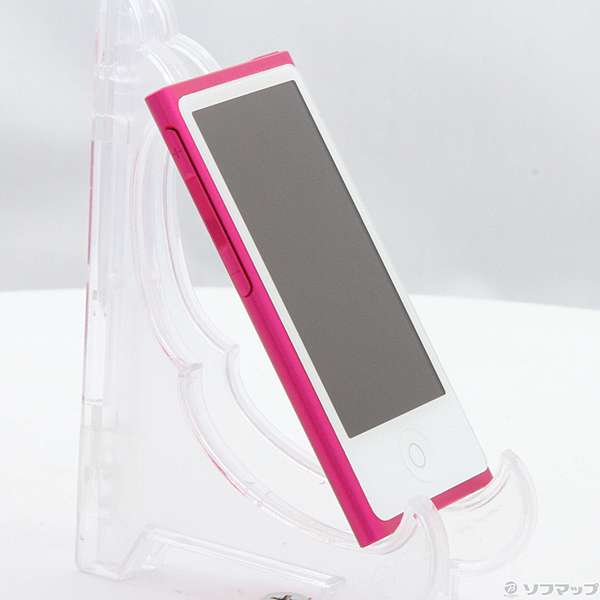 中古】iPod nano第7世代 メモリ16GB ピンク MKMV2J／A [2133020367995