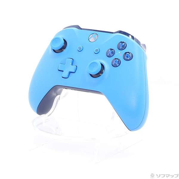 中古】Xbox One ワイヤレス コントローラー (ブルー) [2133020370384 