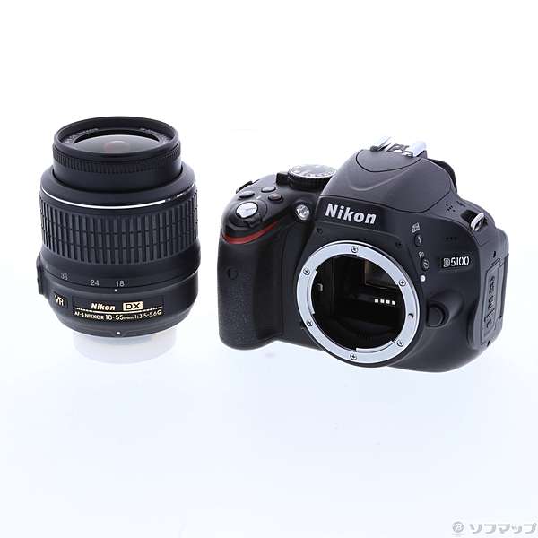 中古】Nikon D5100 18-55 VR レンズキット (1620万画素／SDXC