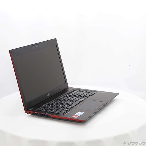 中古】LIFEBOOK UH55／T FMVU55TR ガーネットレッド 〔Windows 8 