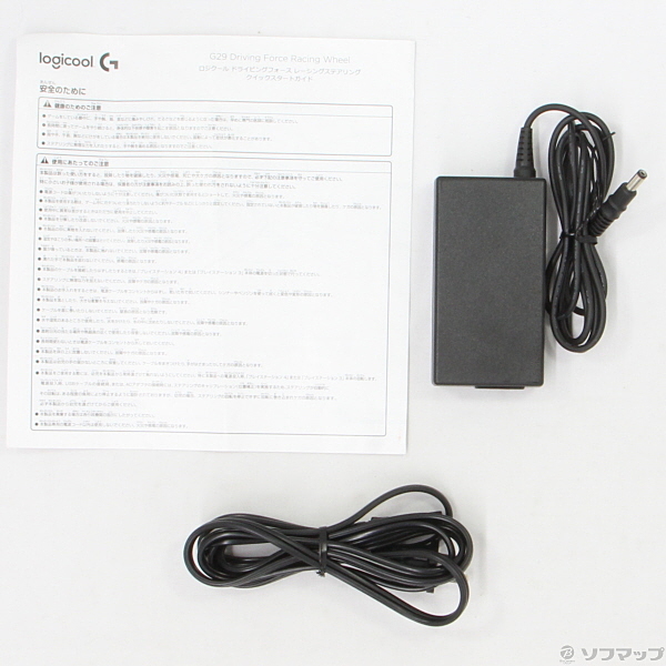 中古】G29 ドライビングフォース LPRC-15000 ブラック 【PS4 PS3