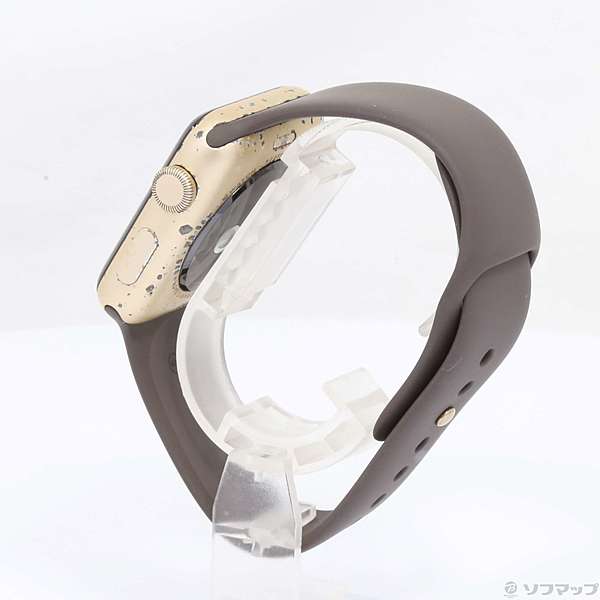 中古】Apple Watch Series 2 42mm ゴールドアルミニウムケース ココア