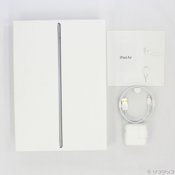 中古】iPad Air 第3世代 64GB スペースグレイ NV0D2J／A SoftBank 