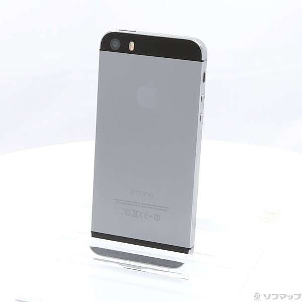中古】iPhone5S 32GB スペースグレイ NE335J／A SIMフリー