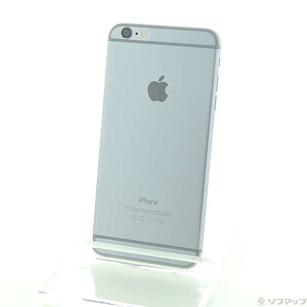 中古】iPhone6 Plus 16GB スペースグレイ MGA82J／A SoftBank