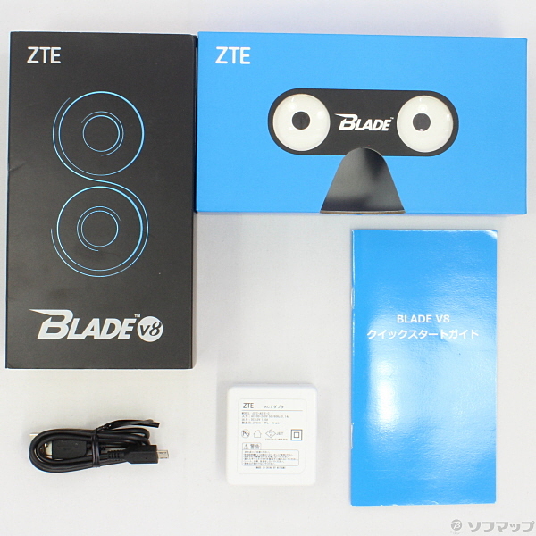 中古 Blade V8 32gb ミッドナイトグレー Bladev8mgy Simフリー 2133020614051 リコレ ソフマップの中古通販サイト