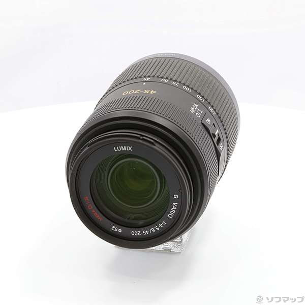 中古】LUMIX G Vario 45-200mm F4-5.6 H-FS045200 レンズ μ4／3