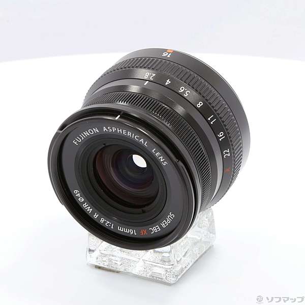 中古】フジノンレンズ XF16mmF2.8 R WR ブラック [2133020634653