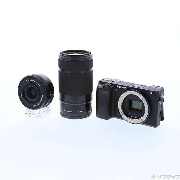 中古 A6300 Ilce 6300y B Je3 ダブルレンズキット 海外仕様 リコレ ソフマップの中古 通販サイト