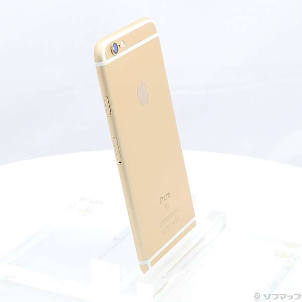 【未使用級】iPhone6s MKQV2J/A ゴールド 128GB 中古】iPhone6s 128GB ゴールド MKQV2J／A SIMフリー ◇02/26(水
