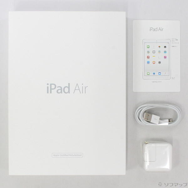 中古】iPad Air 32GB シルバー FD789J／B Wi-Fi [2133020709412