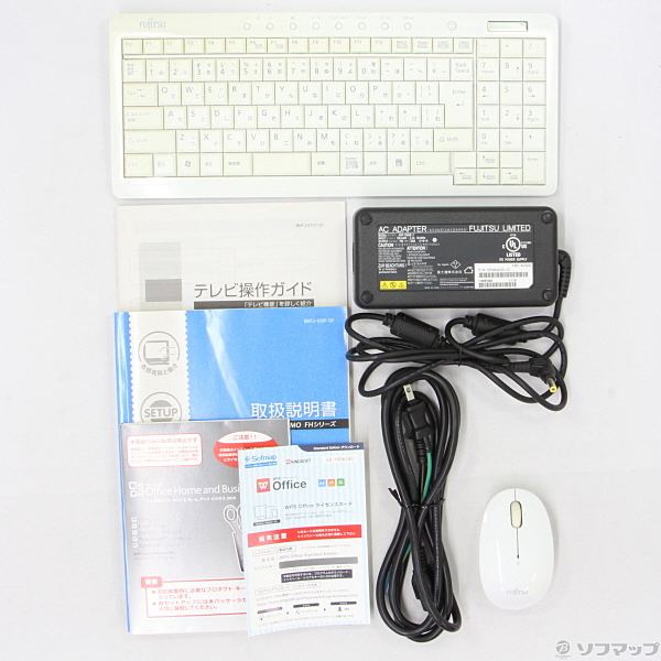 中古】ESPRIMO FH77／DD FMVF77DDW スノーホワイト 〔Windows 7 