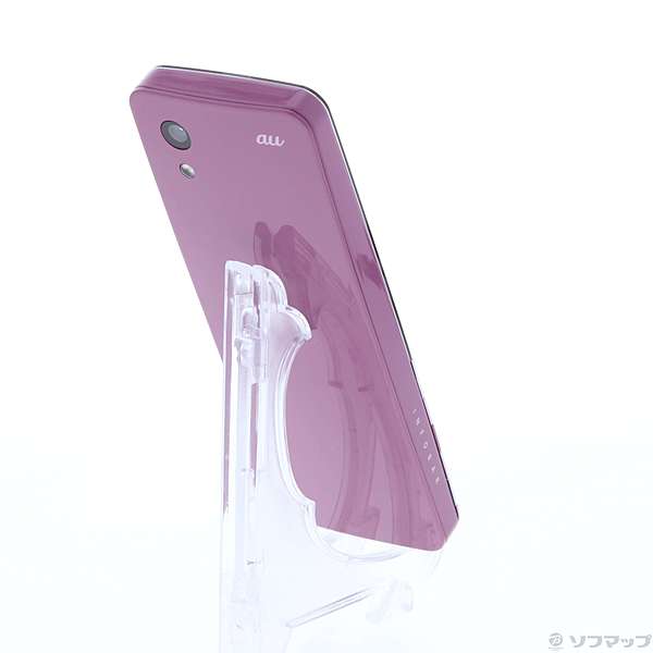 【美品】au INFOBAR xv KYX31 チェリーベリー ガラホ au INFOBAR xv Cherry Berry チェリーベリー KYX31 インフォバー SIM