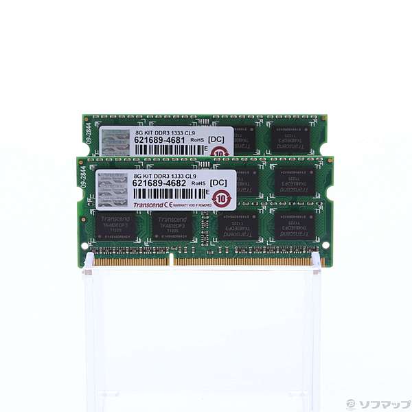 中古 ノートpcメモリ 4p Ddr3 8gb 4gb 2枚組 Pc3 Ddr3 1333 リコレ ソフマップの中古通販サイト