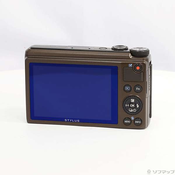 中古】OLYMPUS STYLUS XZ-10 (1200万画素／5倍／ブラウン／SDXC