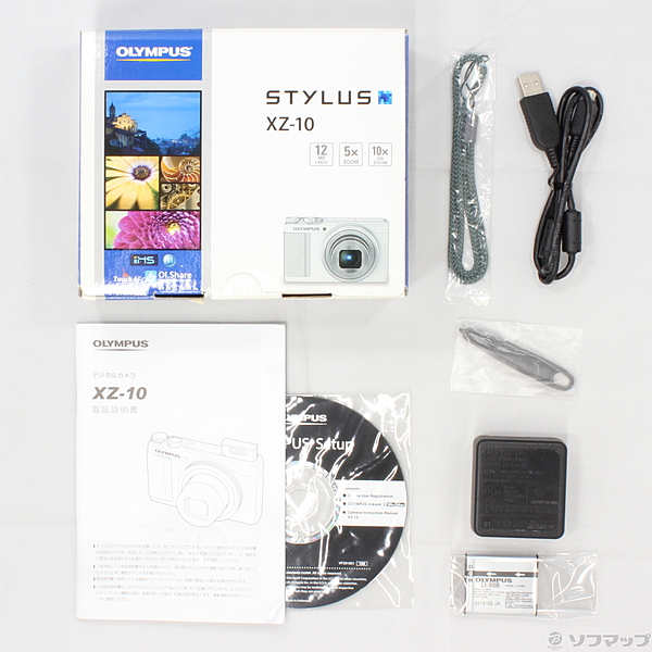 中古】OLYMPUS STYLUS XZ-10 (1200万画素／5倍／ブラウン／SDXC