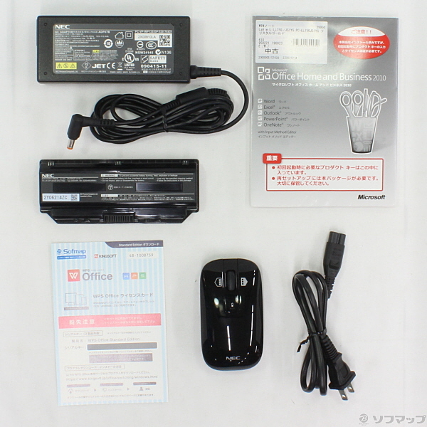 中古】LaVie L LL750／JS1YG PC-LL750JS1YG クリスタルゴールド