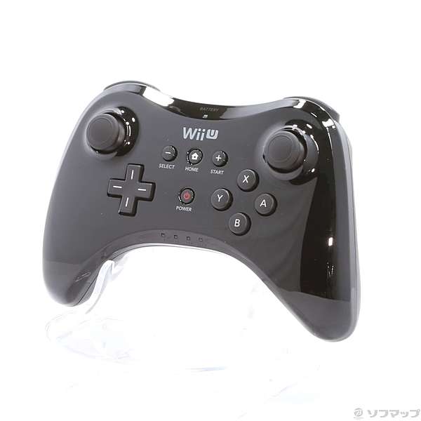 [ACC][WiiU]Wii U PROコントローラー Kuro 黒 クロ 任天堂(WUP-A-RSKA)(20121208)