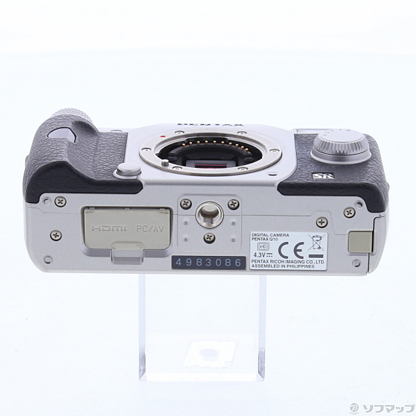 中古】PENTAX Q10 ボディ シルバー (1240万画素／SDXC) [2133020877524