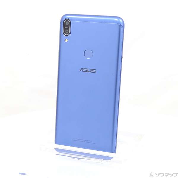 ASUS Zenfone Max Pro M1 ブルースマートフォン/携帯電話