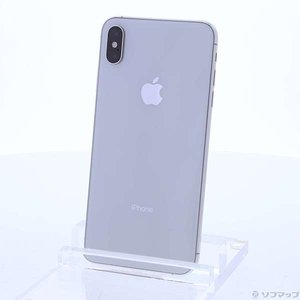 中古】iPhoneXS Max 256GB シルバー MT6V2J／A docomoロック解除SIM