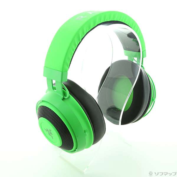 中古】Kraken Razer Green ゲーミングヘッドセット [2133021039761