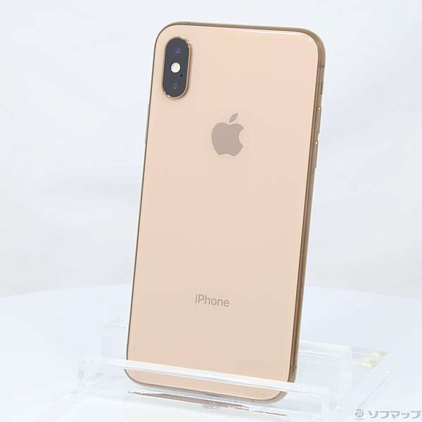 中古】iPhoneXS 512GB ゴールド MTE52J／A SIMフリー [2133021088516 