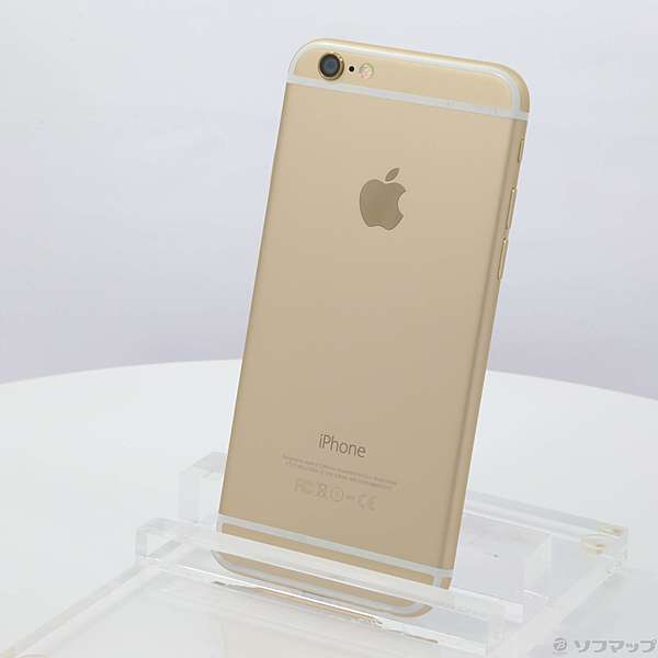 iPhone6 ゴールドアップル