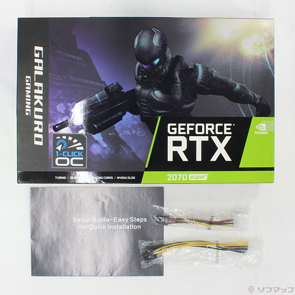 中古】玄人志向 NVIDIA GeForce RTX 2070 SUPER 搭載 グラフィック ...