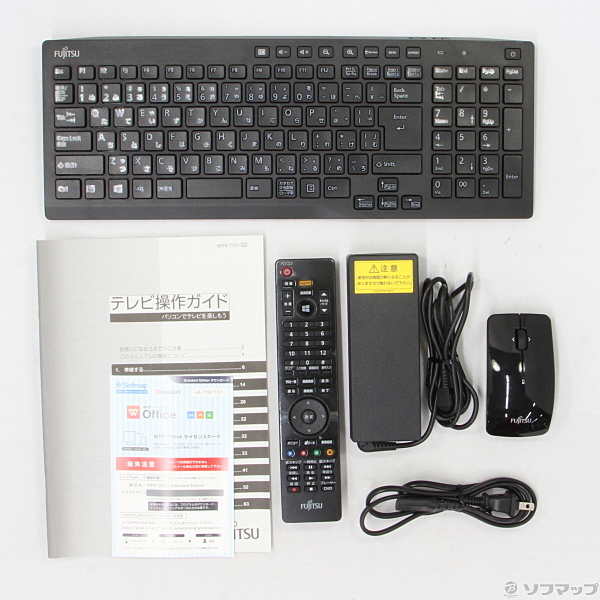 中古】ESPRIMO FH90／A3 FMVF90A3B オーシャンブラック 〔Windows 10