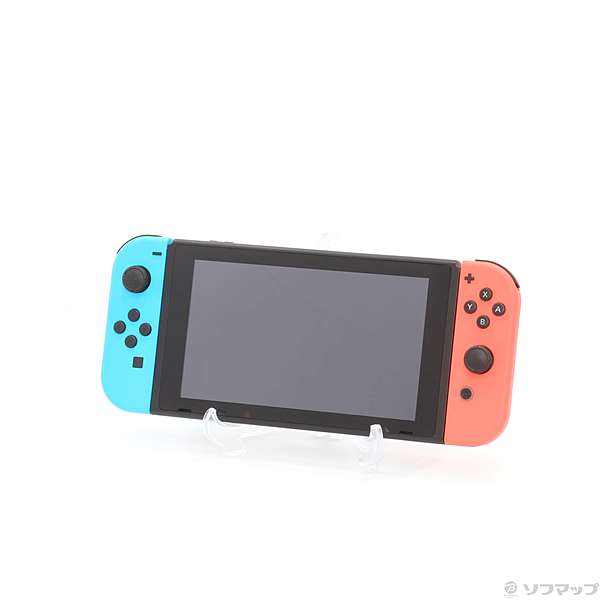 中古】Nintendo Switch JOY-CON (L) ネオンブルー／(R) ネオンレッド
