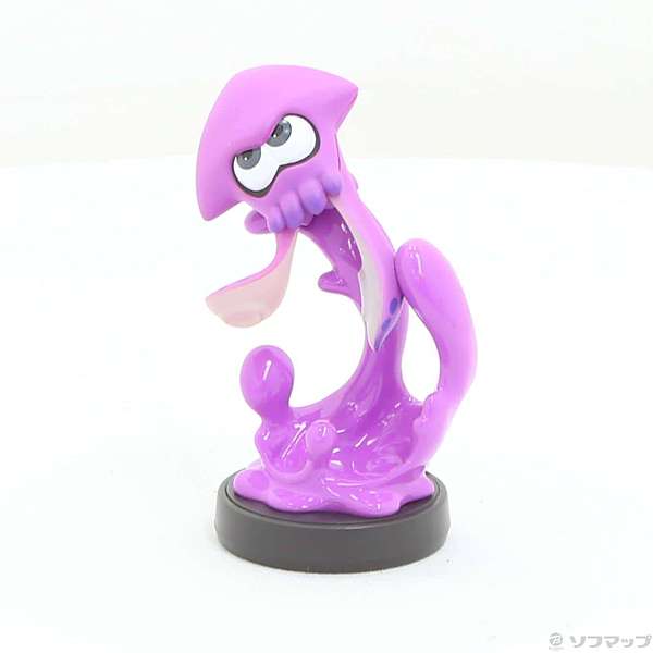 中古】amiibo イカ (ネオンパープル) (スプラトゥーンシリーズ