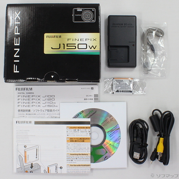 FinePix J150W (1000万画素／5倍／SDHC／シルバー)
