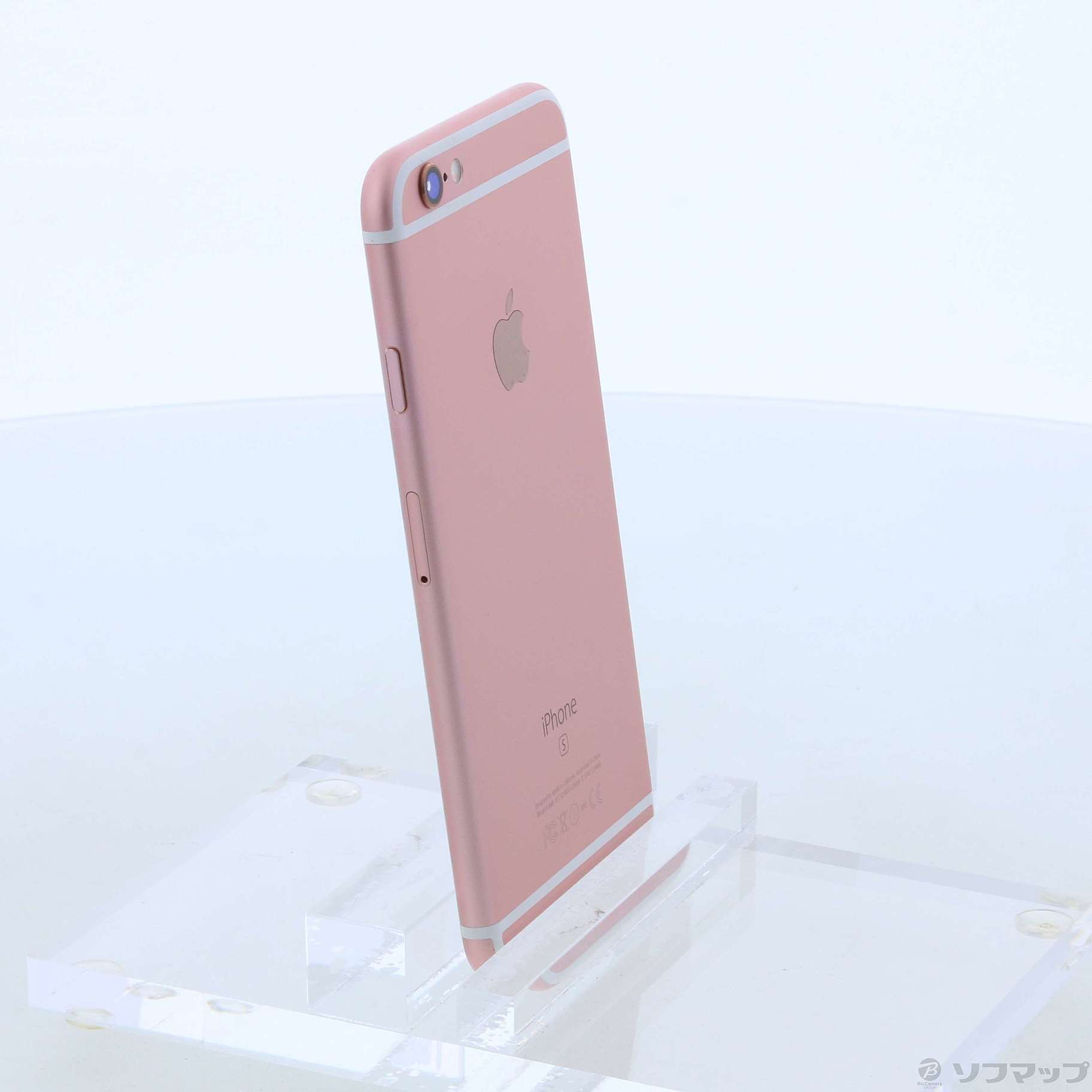 iPhone6s 32GB ローズゴールド バッテリー最大容量79% 左下小傷有 ジャンクiPhone6s 64GBローズゴールドSIMロック解除済バッテリー79