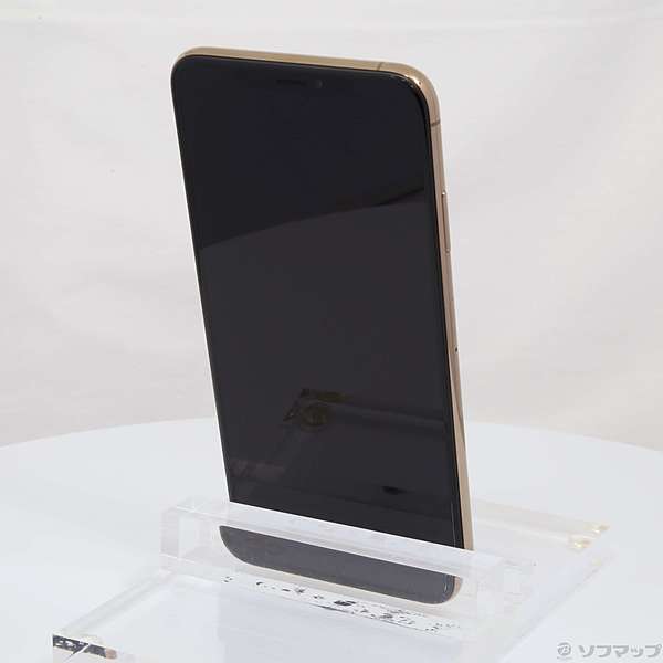 中古】〔展示品〕 iPhoneXS Max 64GB ゴールド 3D894J／A SIMフリー 